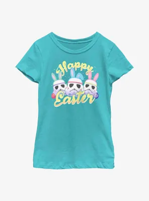 Star Wars Trooper Bunnies Happy Easter Youth Girls T-Shirt