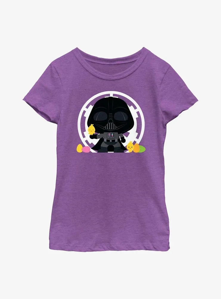 Star Wars Vader Easter Youth Girls T-Shirt