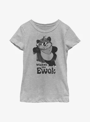 Star Wars Wicket The Ewok Youth Girls T-Shirt