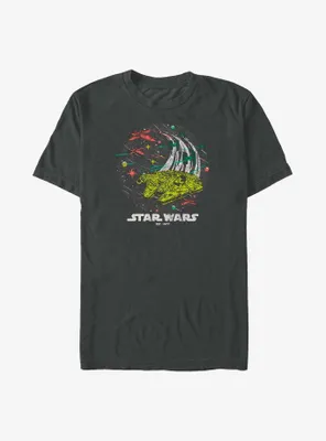 Star Wars Falcon Battle T-Shirt