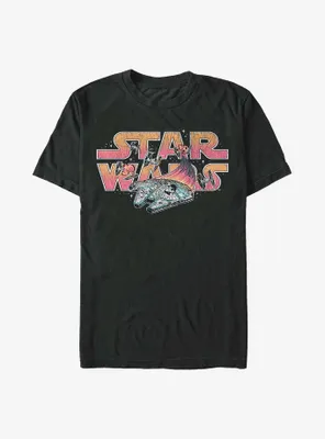 Star Wars Falcon Chase Logo T-Shirt