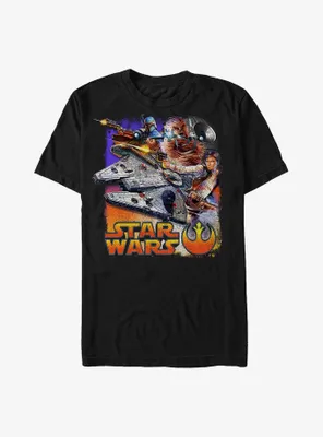 Star Wars Falcon War T-Shirt