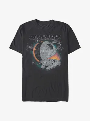 Star Wars Retro Ships T-Shirt