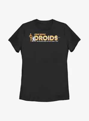 Star Wars Adventurous Droids Womens T-Shirt