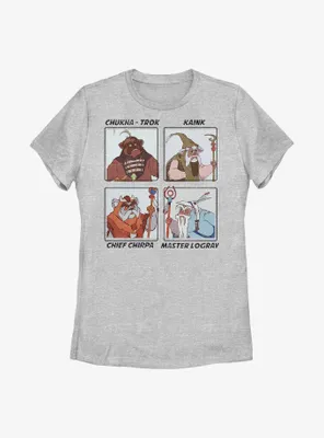 Star Wars Ewok Group Womens T-Shirt
