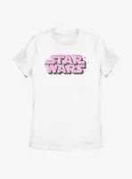 Star Wars Floating Hearts Logo Womens T-Shirt