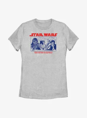 Star Wars Light Speed Womens T-Shirt
