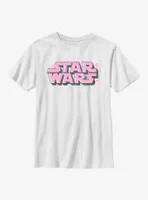 Star Wars Floating Hearts Logo Youth T-Shirt