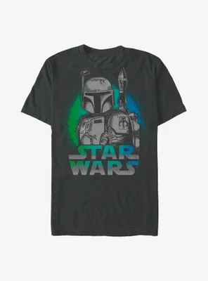 Star Wars Boba Fett Spray Paint T-Shirt