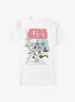 Star Wars Skywalker Family Doodle Poster T-Shirt