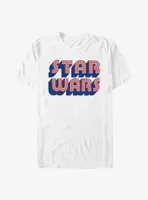 Star Wars Stars and Stripes Logo T-Shirt