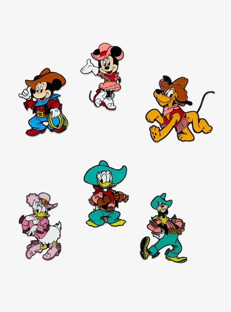 Loungefly Disney Mickey Mouse And Friends Western Blind Box Enamel Pin