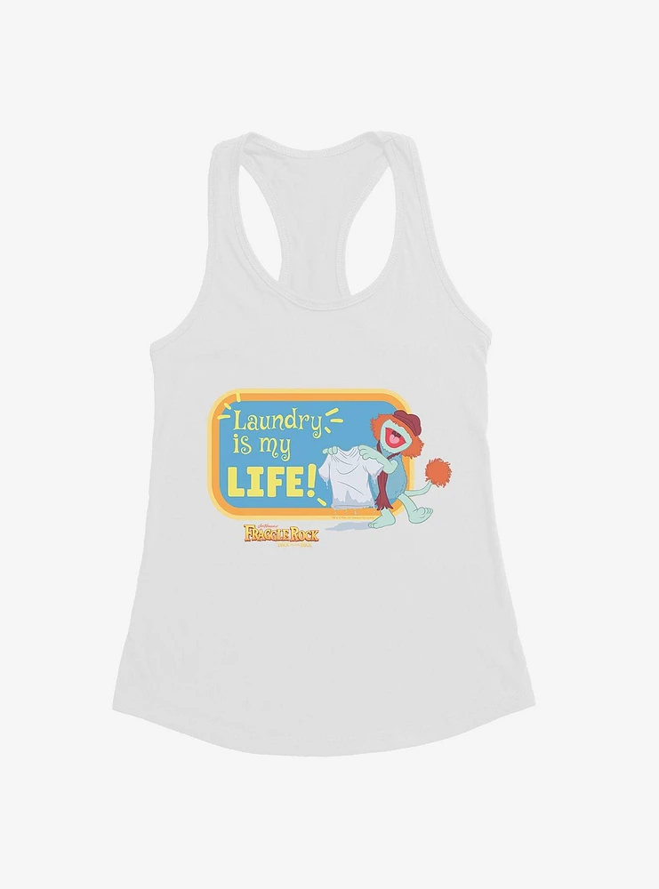 Fraggle Rock Back To The Laudry Is My Life! Girls Tank