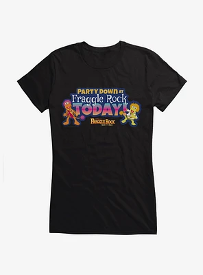 Fraggle Rock Back To The Party Down Girls T-Shirt