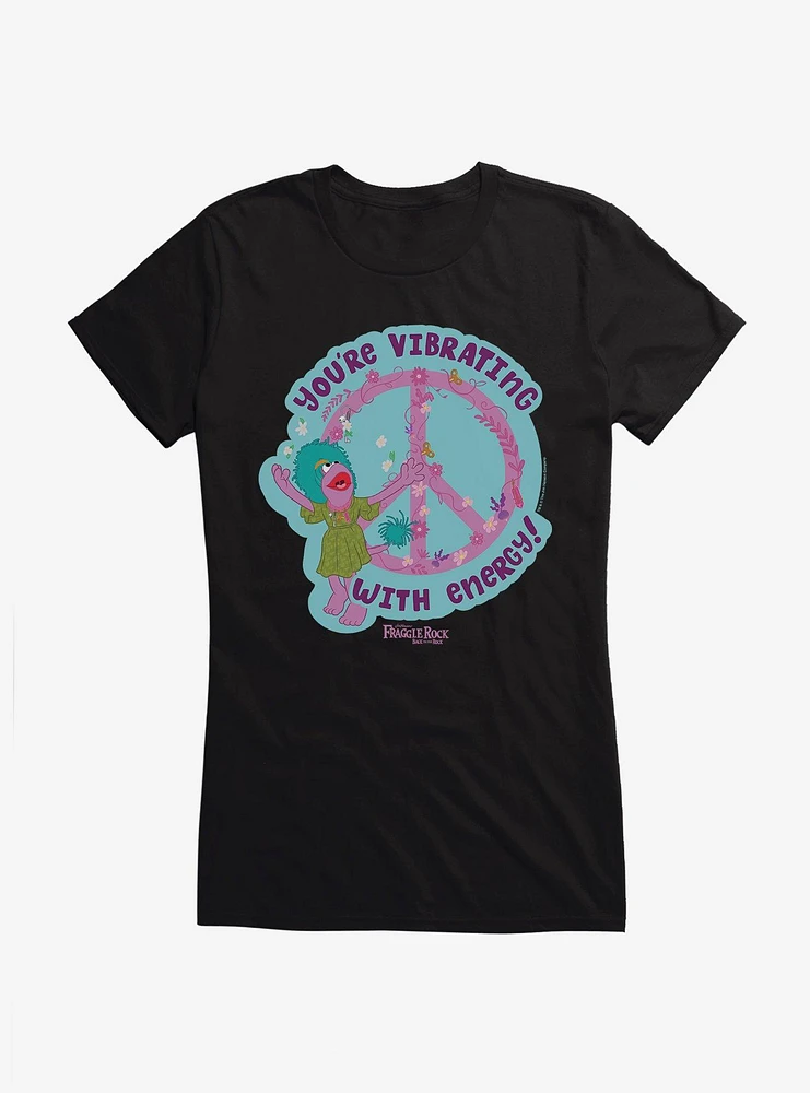 Fraggle Rock Back To The You're Vibrating With Energy! Girls T-Shirt