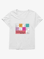 Fraggle Rock Back To The Character Squares Girls T-Shirt Plus