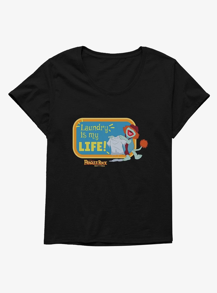 Fraggle Rock Back To The Laudry Is My Life! Girls T-Shirt Plus