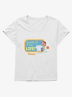 Fraggle Rock Back To The Laudry Is My Life! Girls T-Shirt Plus