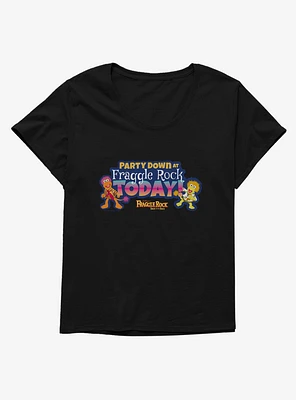 Fraggle Rock Back To The Party Down Girls T-Shirt Plus