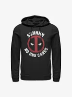 Marvel Deadpool No One Cares Hoodie