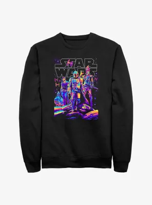 Star Wars The Mandalorian Light It Up Sweatshirt