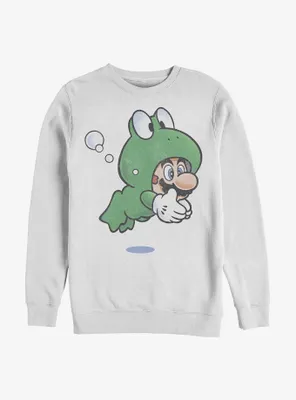 Nintendo Super Mario Bros. Frog Suit Sweatshirt