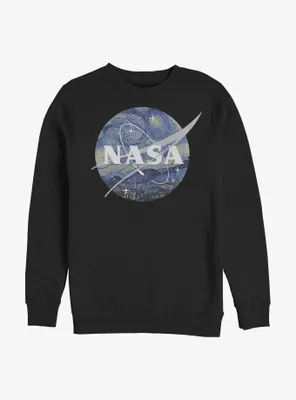 NASA Starry Logo Sweatshirt