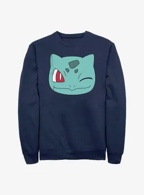 Pokemon Bulbasaur Face Sweatshirt