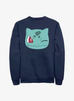 Pokemon Bulbasaur Face Sweatshirt