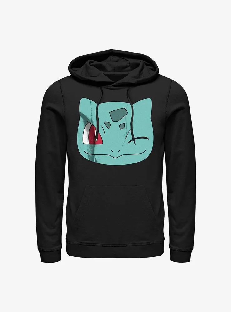 Pokemon Bulbasaur Face Hoodie