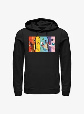 Pokemon Rainbow Panels Hoodie