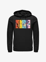 Pokemon Rainbow Panels Hoodie