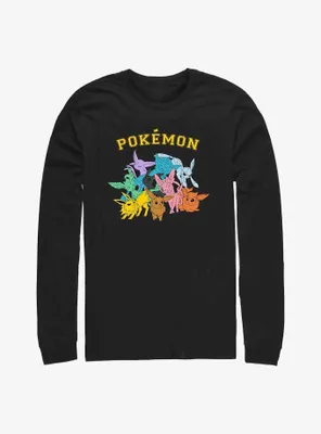 Pokemon Eeveelutions Long-Sleeve T-Shirt
