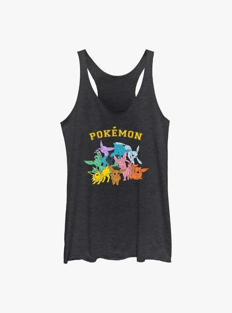 Pokemon Eeveelutions Womens Tank Top