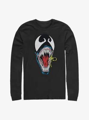 Marvel Spider-Man Retro Venom Long-Sleeve T-Shirt