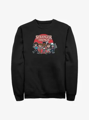 Stranger Things Toon Crew Sweatshirt