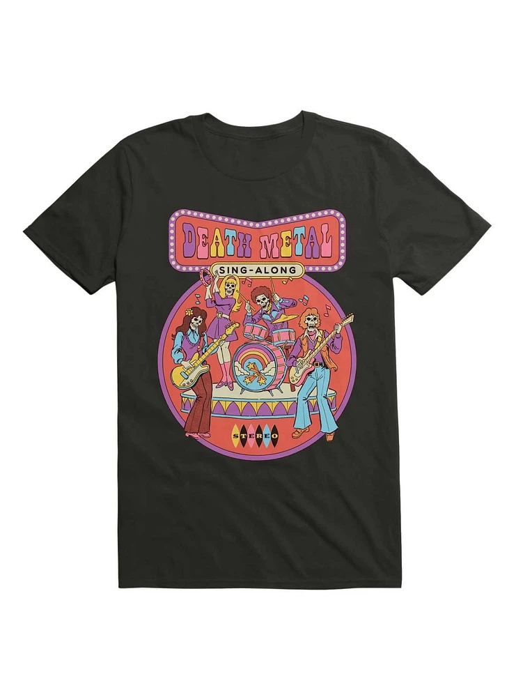 Death Metal Sing-Along T-Shirt By Steven Rhodes