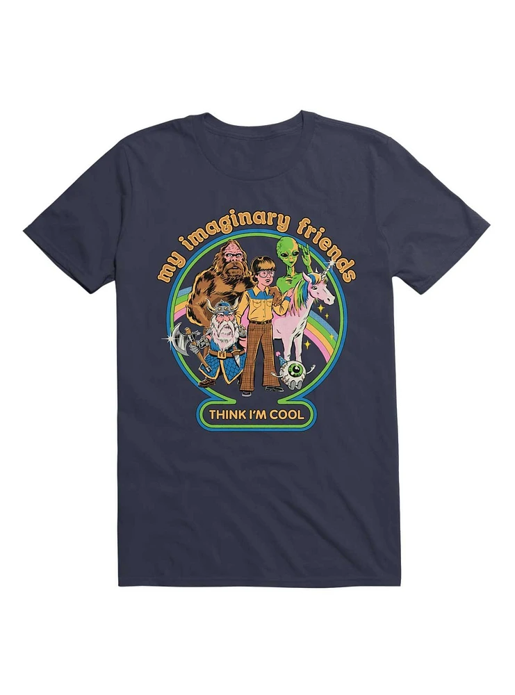 My Imaginary Friends T-Shirt By Steven Rhodes