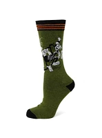 Disney100 Goofy Vintage Green Socks