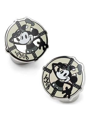 Disney100 Steamboat Willie Cufflinks