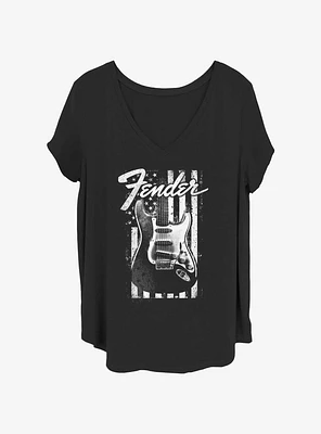 Fender Flag Girls T-Shirt Plus