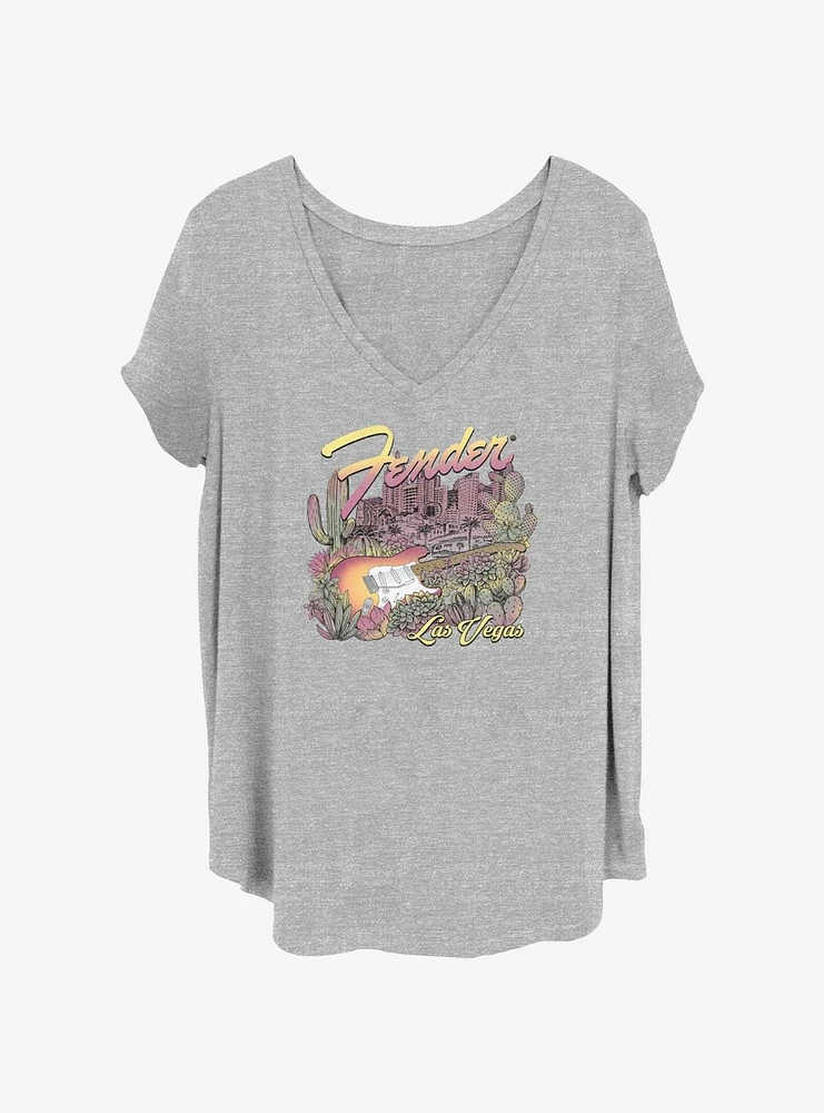 Fender Las Vegas Girls T-Shirt Plus