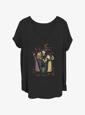Disney Hocus Pocus Sanderson Sisters Witchful Thinking Girls T-Shirt Plus