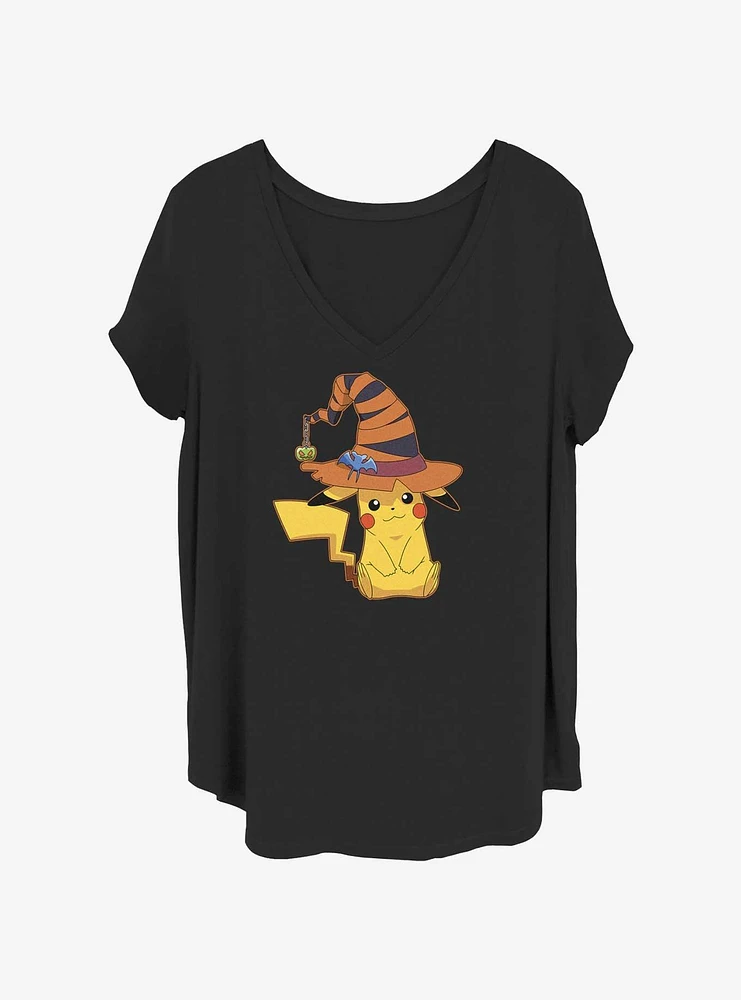 Pokemon Pikachu Witch Girls T-Shirt Plus