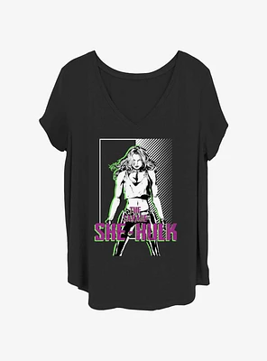 Marvel She-Hulk She Bad Girls T-Shirt Plus