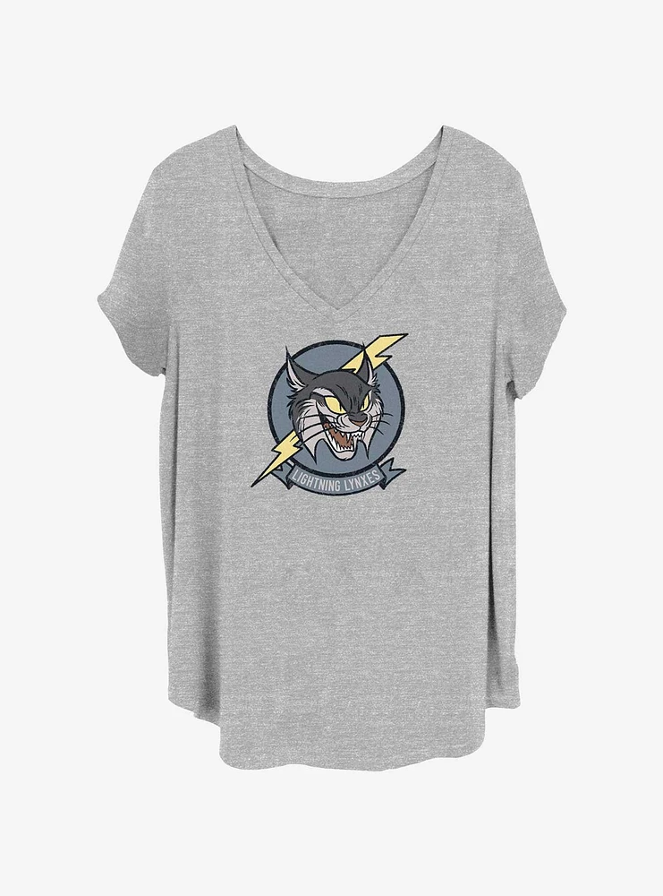 Disney Strange World Lightning Lynxes Girls T-Shirt Plus