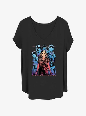 Stranger Things Populous Gaze Girls T-Shirt Plus