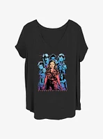 Stranger Things Populous Gaze Girls T-Shirt Plus