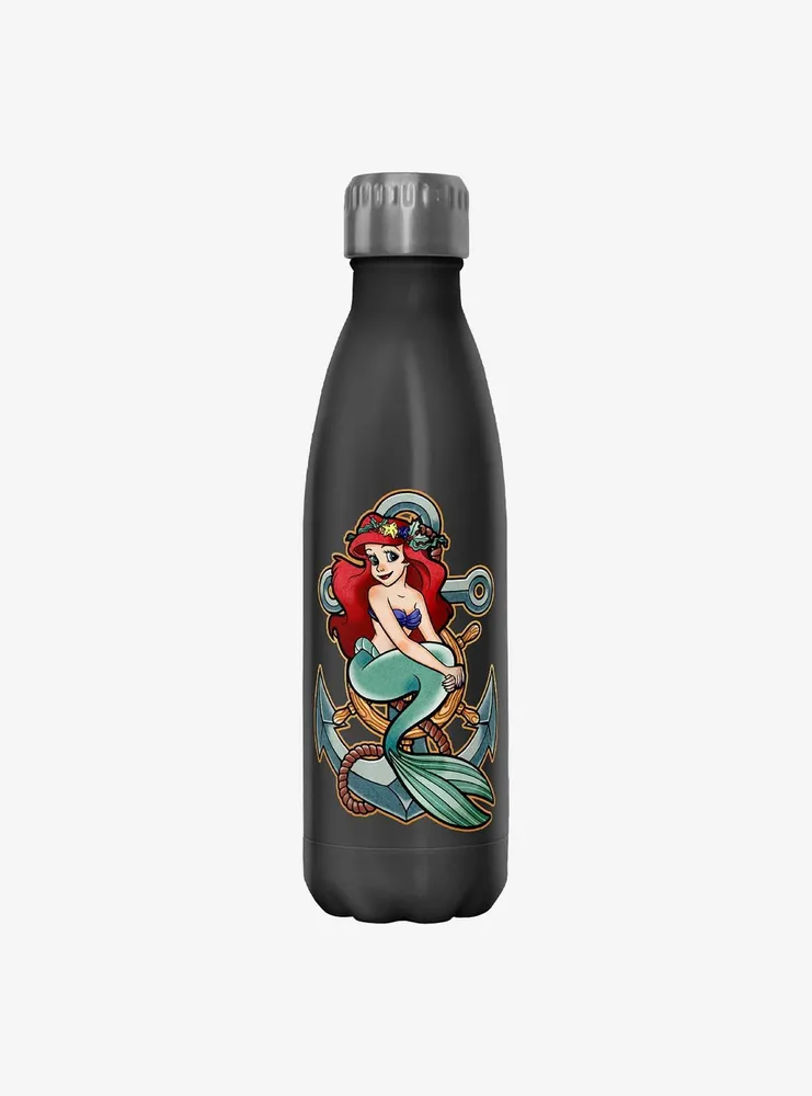 Disney The Little Mermaid Anchor Ariel Water Bottle