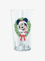 Disney Mickey Mouse Santa Mickey Christmas Wreath Tritan Cup